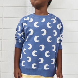 Hanna Andersson crescent moon terry sweatshirt